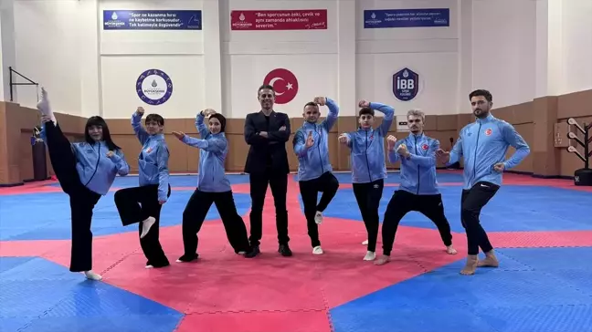 Bahri Tanrıkulu Poomsae Milli Takımı'nın Kampını Ziyaret Etti