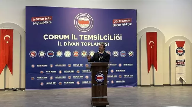 Memur-Sen Başkanı Yalçın: Toplu Sözleşme Sistemi Tıkanmıştır