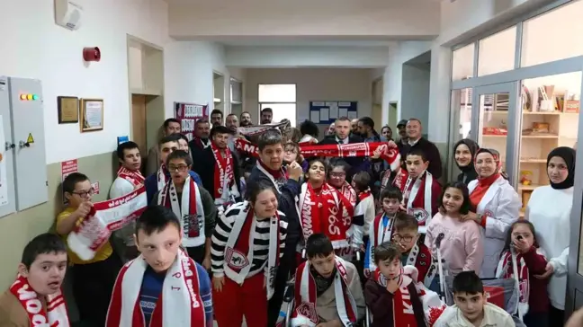 1965 Samsunspor Derneği'nden Dünya Engelliler Günü'nde Anlamlı Ziyaret