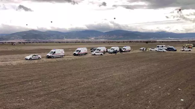 Isparta'da helikopter kazasında şehit olan 6 askerin naaşları morga kaldırıldı