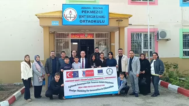 Kozanlı ortaokul öğrencileri proje kapsamında Avrupa'ya gidecek