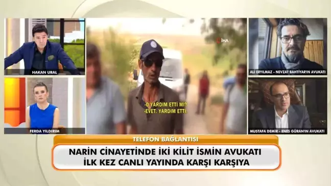 Narin Güran Cinayetinde Avukatlar Arasında Gergin Anlar