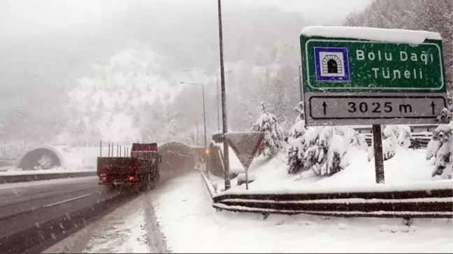 Bolu Dağı Tüneli kapandı mı? Bolu Dağı'nda kar yağışı var mı?