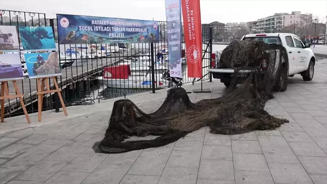 Çanakkale'de Hayalet Ağ Temizliği Projesi Tamamlandı