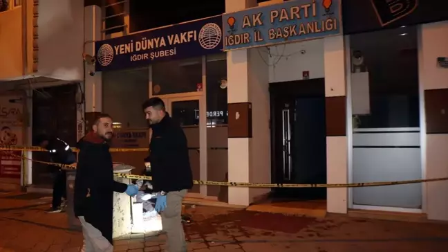 AK Parti Iğdır İl Başkanlığına Molotofkokteyli Saldırısı: İki Şüpheli Yakalandı