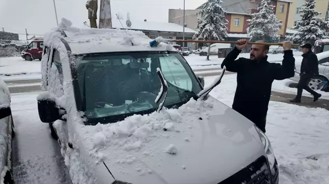 Doğu Anadolu'da Yoğun Soğuk ve Kar Yağışı Etkili Oluyor