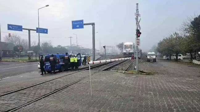 Aydın'da Tren Kazasında Bir Kadın Ağır Yaralandı