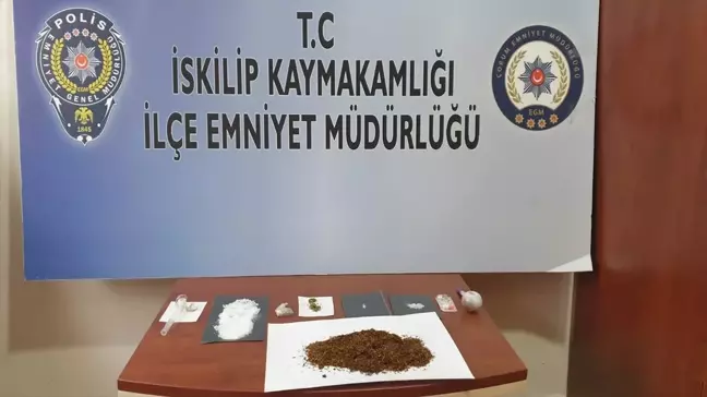 İskilip'te Uyuşturucu Operasyonu: 2 Gözaltı