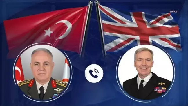 Türkiye ve Birleşik Krallık Genelkurmay Başkanları Suriye Gelişmelerini Görüştü