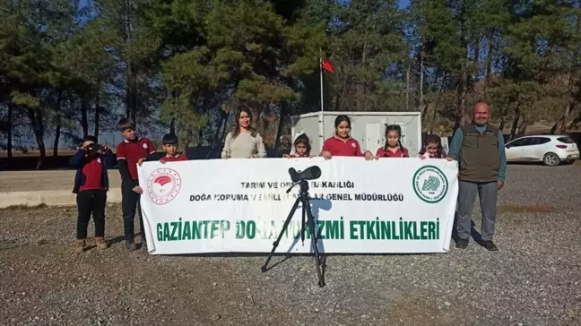 İslahiye'de Öğrencilere Doğa Koruma Eğitimi Verildi