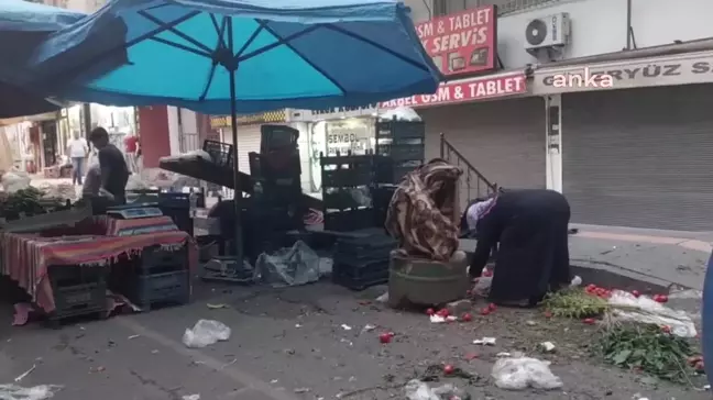 Diyarbakır'da Yoksulluk ve Hayat Pahalılığı: Semt Pazarında Çöpleri Karıştıran İnsanlar