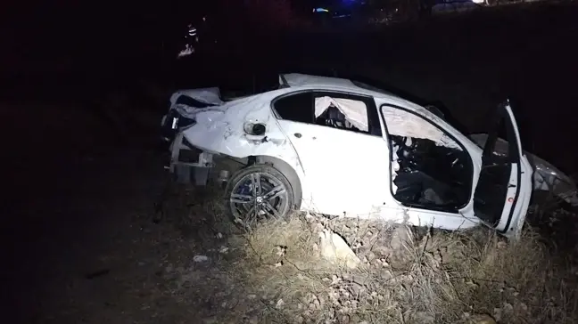 Nevşehir'de Otomobil Devrildi: 1 Ölü, 3 Yaralı