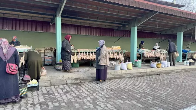 Eflani'deki Doğal Ortamda Beslenen Hindiler 550-600 Lira Arasında Satışta