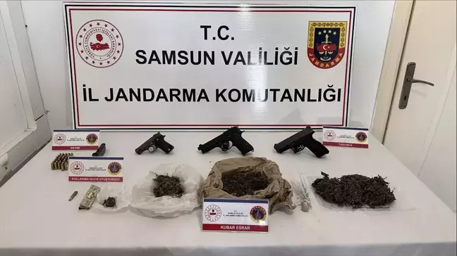 Samsun'da Operasyon: Kanepeye Zulalanmış Uyuşturucu Ele Geçirildi