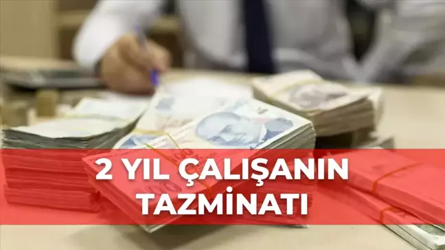 2 yıllık çalışan ne kadar tazminat alır 2025?