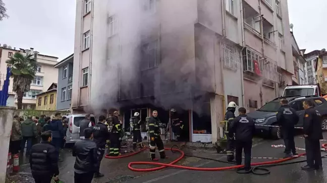 Ordu'da Akü Patlaması Yangına Neden Oldu