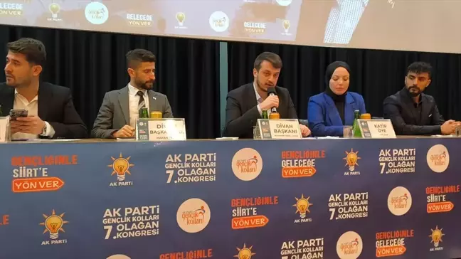 AK Parti Siirt Gençlik Kolları 7. Olağan Kongresi Yapıldı