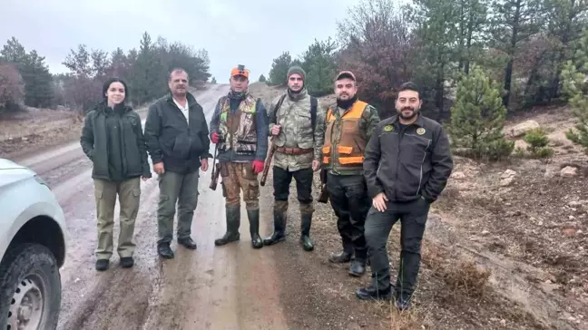 Kütahya'da Av Koruma ve Kontrol Faaliyetleri Devam Ediyor