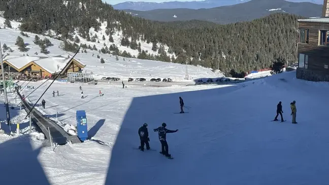 Kartalkaya Kayak Merkezi'nde Yeni Yıl Coşkusu