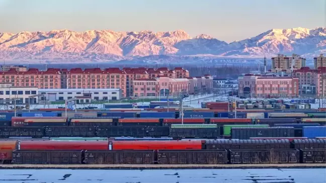 Horgos Limanı'nda Rekor Yük Treni Seferi