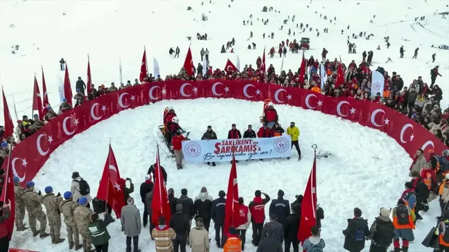 Antalya'da Sarıkamış şehitleri anısına yürüyüş düzenlendi