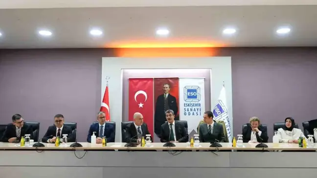 Anahtar Parti Heyeti Eskişehir Sanayi Odası'nı Ziyaret Etti