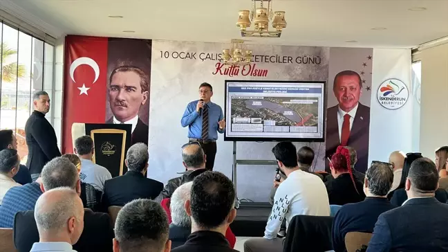 İskenderun'da 10 Ocak Çalışan Gazeteciler Günü Kutlandı