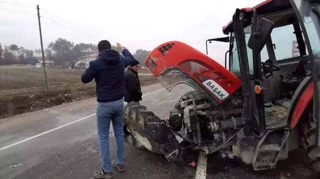 Bolu-Mudurnu Yolunda Kaza: 2 Yaralı