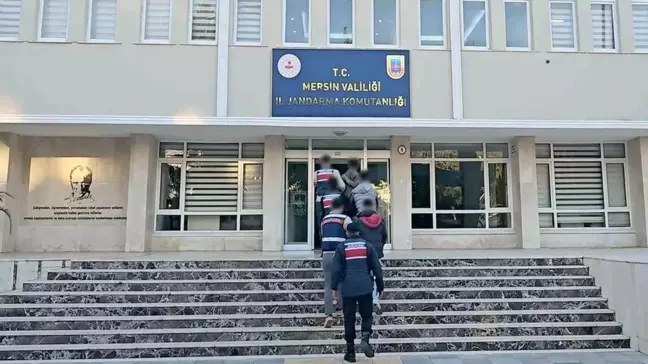 Mersin'de PKK/KCK Operasyonu: 4 Şüpheli Tutuklandı