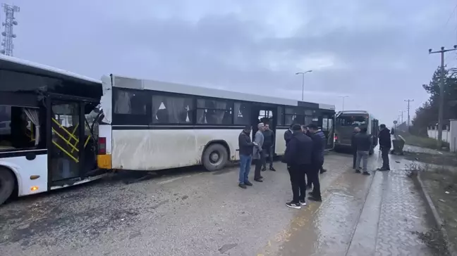 Çubuk'ta Zincirleme Trafik Kazası: 31 Yaralı