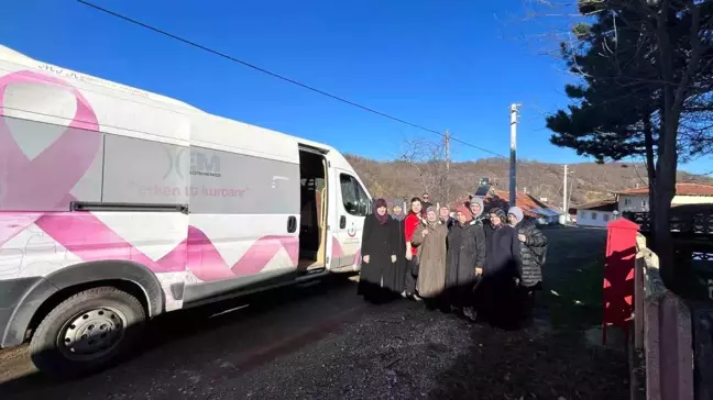 Bilecik'te Mobil KETEM ile Kanser Tarama Hizmeti