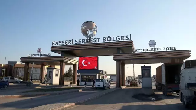 Kayseri Serbest Bölgesi'nde 2024'te 650 Milyon Dolar İhracat