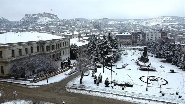 Kastamonu'da Kar Yağışı Etkisini Gösterdi