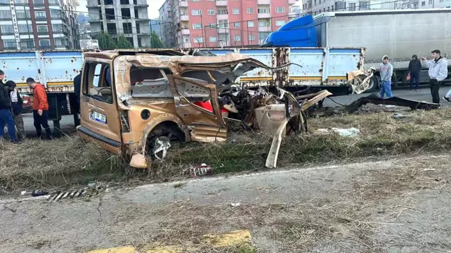 Rize'de kaza ağır yaralanan genç yaşam mücadelesini kaybetti