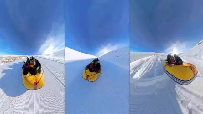 Vali Hamza Aydoğdu'nun Kar Raftingi Videosu Sosyal Medyada Gündem Oldu