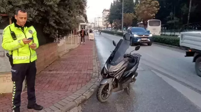 Antalya'da Çocuk Scooterına Çarpan Motosiklet Sürücüsüne Ceza