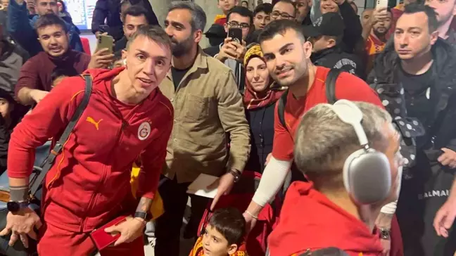 Galatasaray, Hatayspor Maçı İçin Mersin'e Geldi