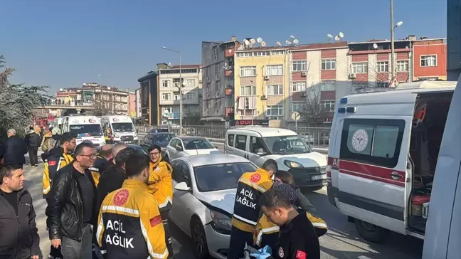 Esenler'de Trafik Kazası: 6 Yaralı