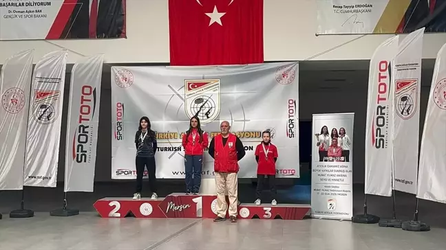 Bafralı Sporcu Havalı Tüfek Kategorisinde Türkiye İkincisi Oldu