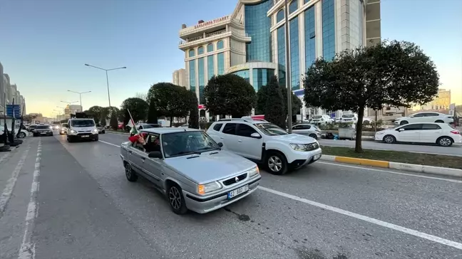 Şanlıurfa'da 'Gazze'ye Özgürlük' Konvoyu Düzenlendi