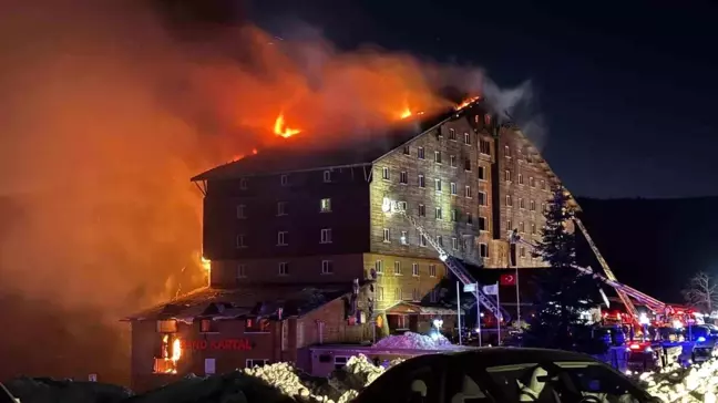 Kartalkaya'daki Otel Yangını: 10 Ölü, 32 Yaralı