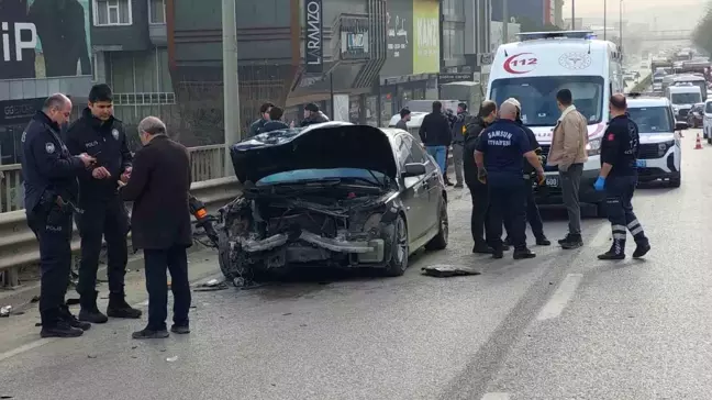 Samsun'da Zincirleme Trafik Kazası: 5 Yaralı