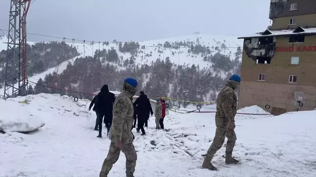 Bolu Başsavcısı ve Heyet, Kartalkaya'daki Yangınla İlgili İncelemede Bulundu