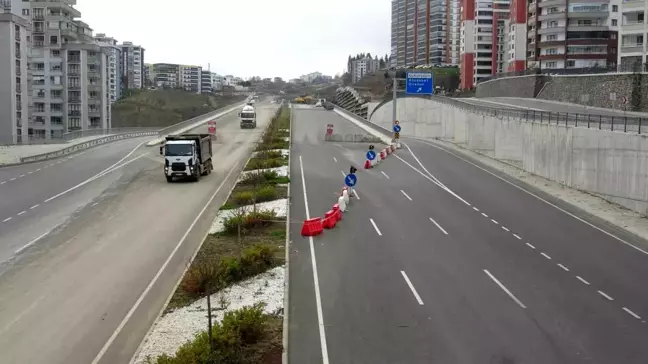 Trabzon'da Kanuni Bulvarı Projesinde Yüzde 70 Tamamlanma