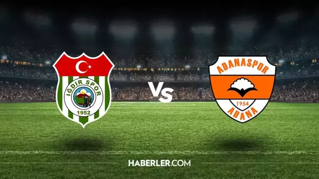 CANLI MAÇ İZLE | Adanaspor-Iğdırspor maçı canlı yayın bilgileri...