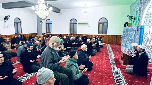 Köyceğiz Gayasarlıoğlu Camii'nde sabah namazı buluşması gerçekleşti