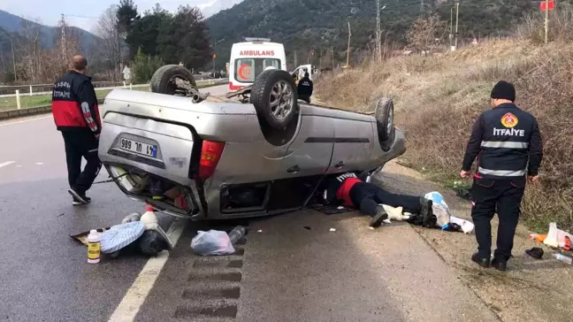 Amasya'da Trafik Kazası: 4 Yaralı