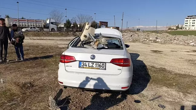 Adıyaman'da Tırla Otomobil Çarpıştı: 1 Yaralı