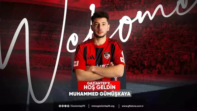 Gaziantep FK, Muhammed Gümüşkaya'yı Kiraladı