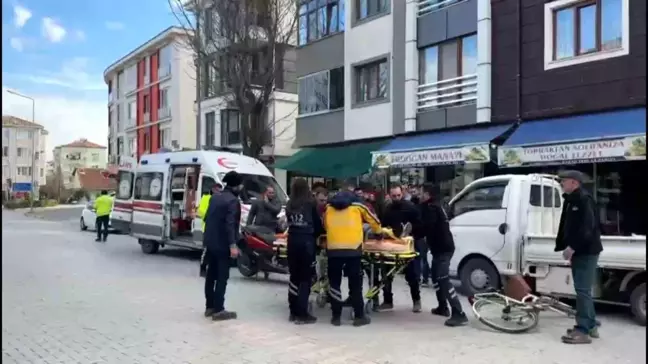 Balıkesir'de Motosiklet ve Bisiklet Kazası: 1 Yaralı